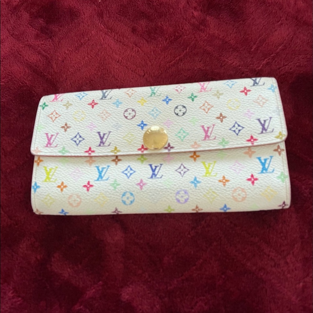 Authentic Louis Vuitton Multicolor Wallet